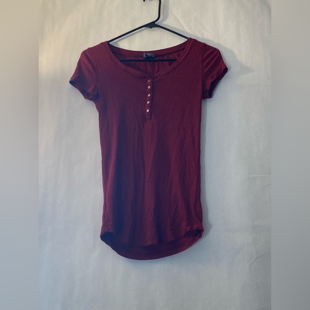 Prince & Fox Red Fitted Polo T-Shirt